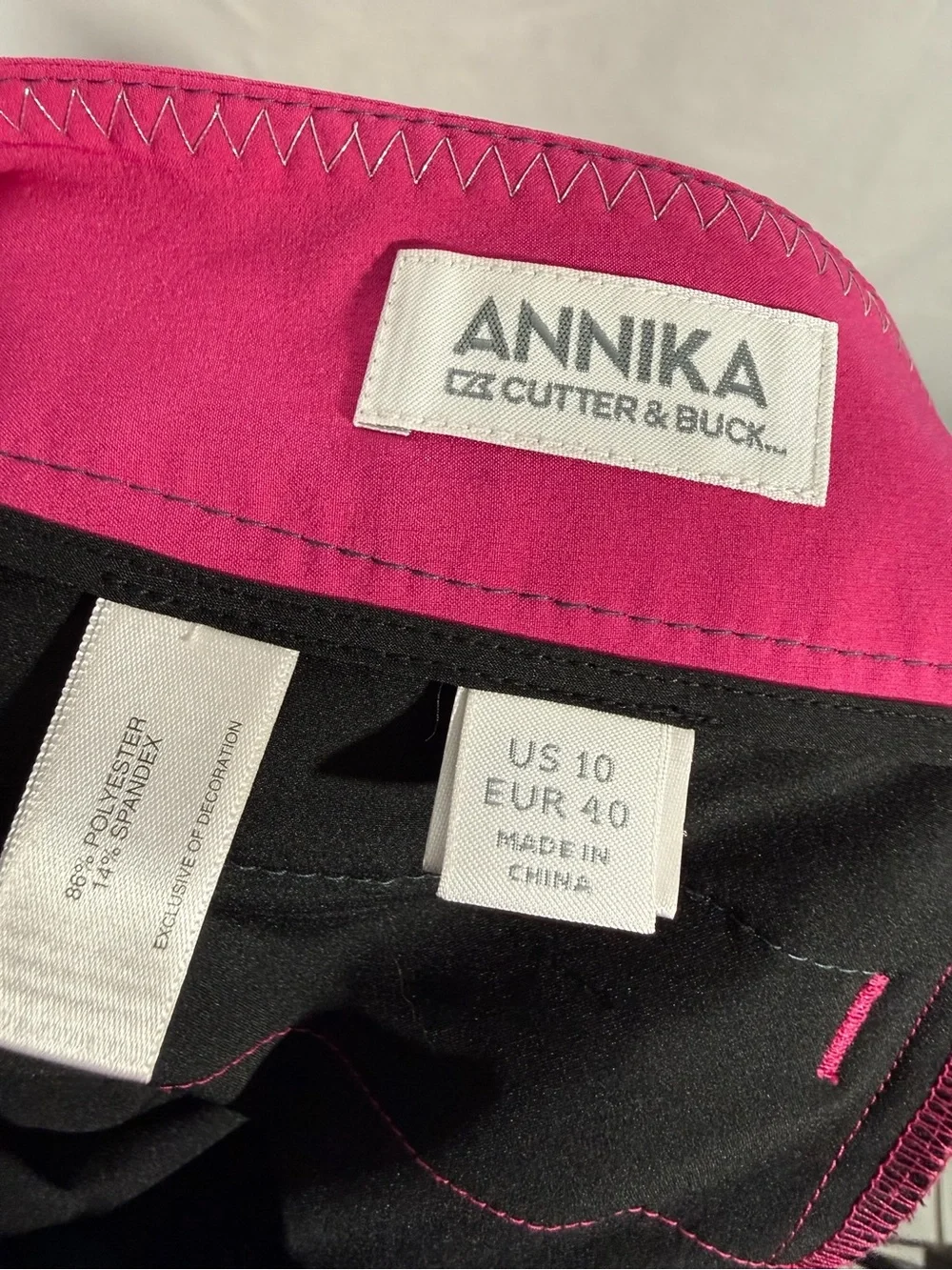 Women’s Hot Pink Bermuda Shorts with Zip Pockets
